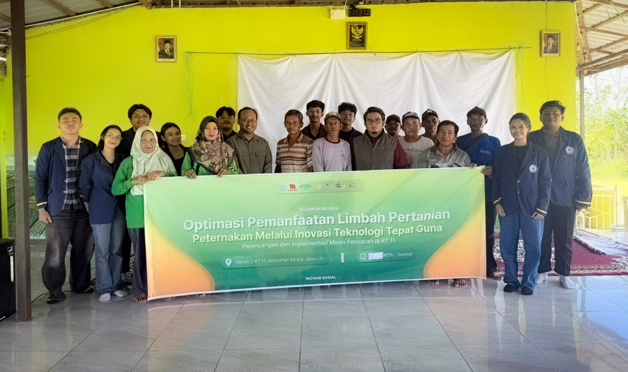 Optimasi Pemanfaatan Limbah Pertanian dan Peternakan Melalui Inovasi Teknologi Tepat Guna: Perancangan dan Implementasi Mesin Pencacah di RT 11 Handil